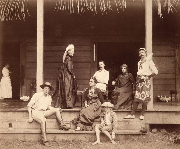 Дом Стивенсона в Самоа - единственный дом с камином на островах Тихого океана