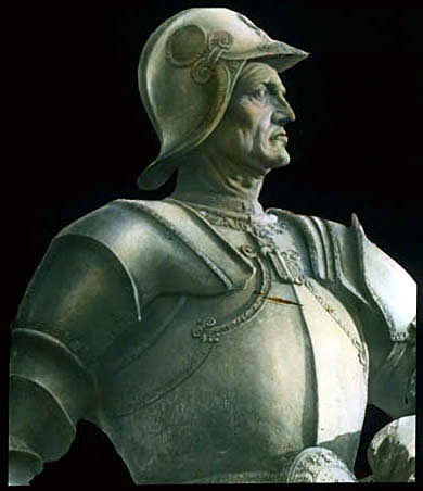 конная статуя Веррокьо "Кондотьер Коллеони", фрагмент
